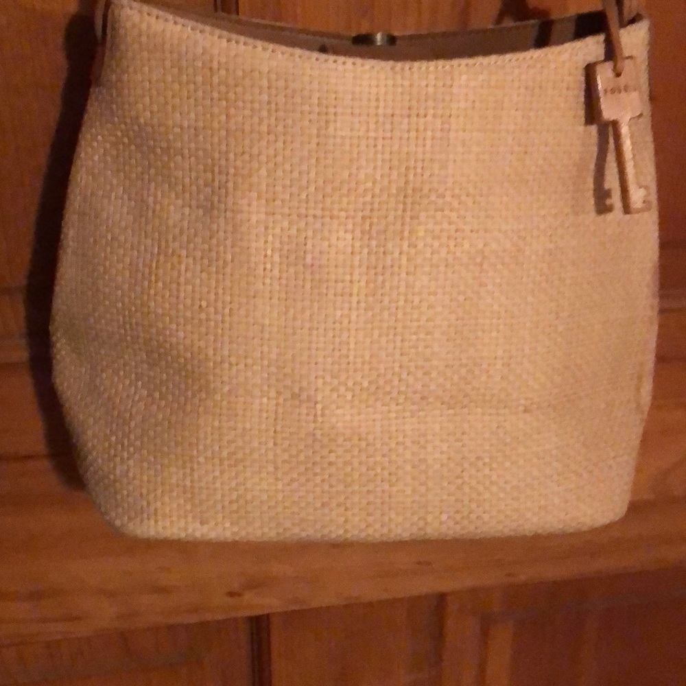 Fossil Woven Straw Shoulder Bag - Picture 3 of 6